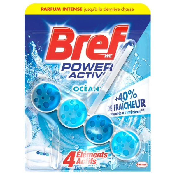 Bloc WC BREF Ocean – Nettoyage et fraîcheur longue durée pour vos toilettes