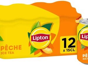 Canette de 15cl Lipton Ice Tea – thé glacé rafraîchissant au format nomade