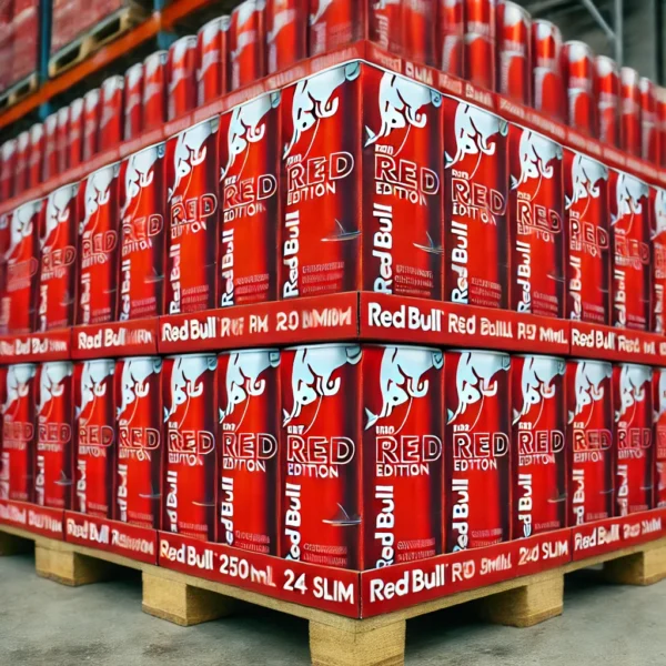 Red Bull Red Edition Fr 250ml X 24 Slim - RED BULL – Image 2