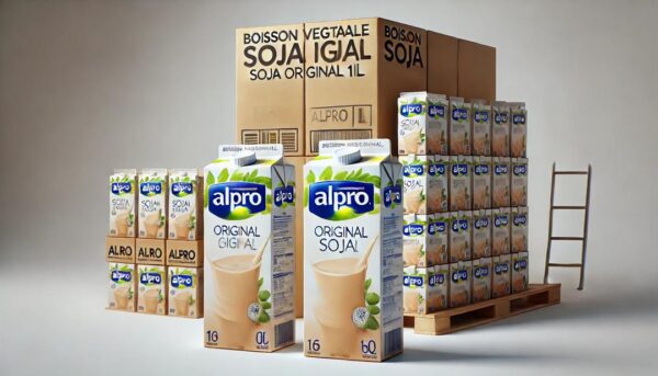 Boisson Végétale Soja Macchiato 1L - ALPRO – Image 3