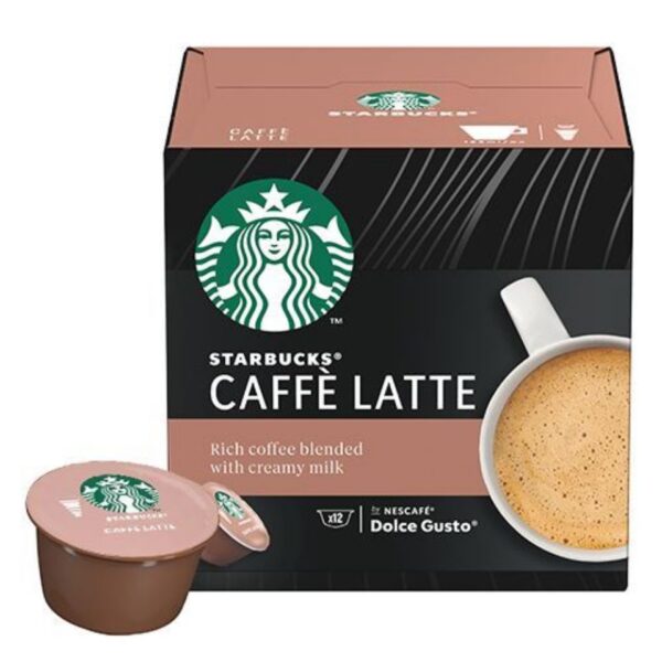 Capsules café Caffè Latte Dolce Gusto Starbucks – boîte de 12
