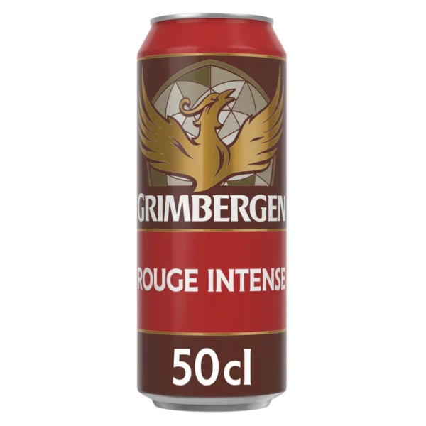 Bouteille de bière de 50cl Grimbergen 5,5°, saveur unique et artisanale