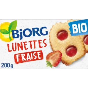 Lunette à la fraise bio