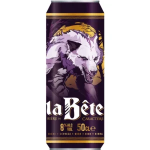 Bouteille de bière La Bête 50cl pas chère – bière ambrée artisanale à 8°