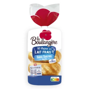 pain au lait sans sucres ajoutés