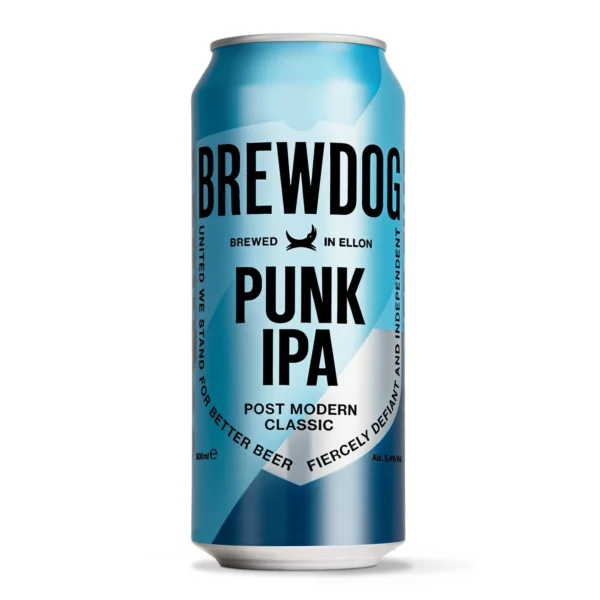 Bouteille de bière BrewDog Punk IPA 50cl – blonde artisanale 5,4% à acheter en ligne