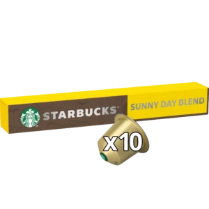Capsules café Sunny Blend Starbucks compatibles Nespresso – boîte de 10
