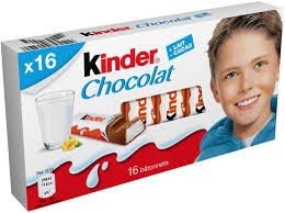 Tablette Chocolat au Lait KINDER 200g