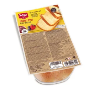 Pain brioché sans gluten 370g Schär – moelleux et adapté aux régimes sans gluten