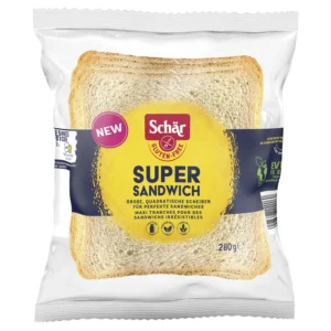 Pain de mie Schär sans gluten Super Sandwich 280g en emballage