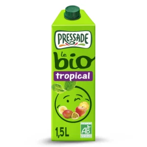 Nectar tropical bio 1,5L PRESSADE, boisson fruitée naturelle
