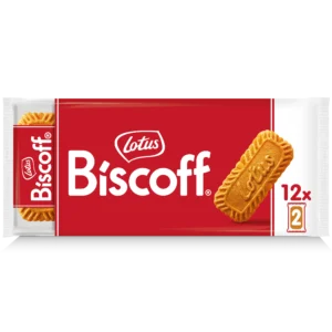 Biscuit Speculoos Biscoff Lotus en format pocket 186g – Lot de 12 sachets