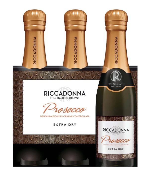 Bouteille de Prosecco Extra Dry Riccadonna 75cl – vin pétillant italien raffiné