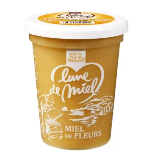 Pot de miel de Manuka biologique 500g Lune de Miel, pur et naturel