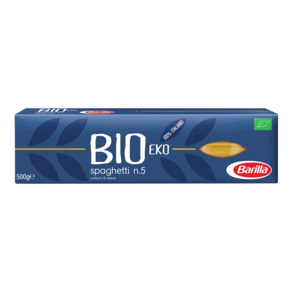 Pâtes Barilla Bio Spaghetti 500g – spaghetti italiens biologiques de qualité supérieure